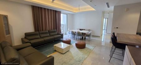 Living Room - 606 Furnished 3 Bed Apartment For Rent