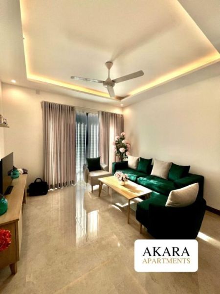 Living Room - Marina Square Furnished Apartment for Sale - A55524