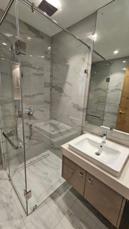 Bathroom - Brand-New Fully Furnished 2BR Apartment for Rent at 606 The Address – Colombo 03
