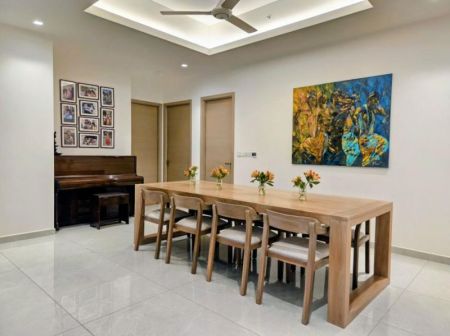 Dining room - 3BR Apartment for Sale at 606 The Address , Colombo 03  | LKR 210 Million (AP4944)