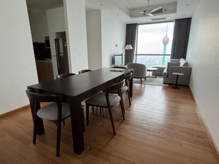Dining room - Capitol Twin Peaks - 3 Bedroom Apartment For Rent | Furnished | With Balcony | Above 40th Floor