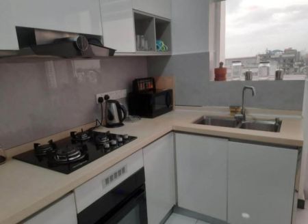 Kitchen - ￭ Blue Ocean Residencies, Mount Lavinia ￭ 02BR Apartment For Rent ￭ (NK11784)