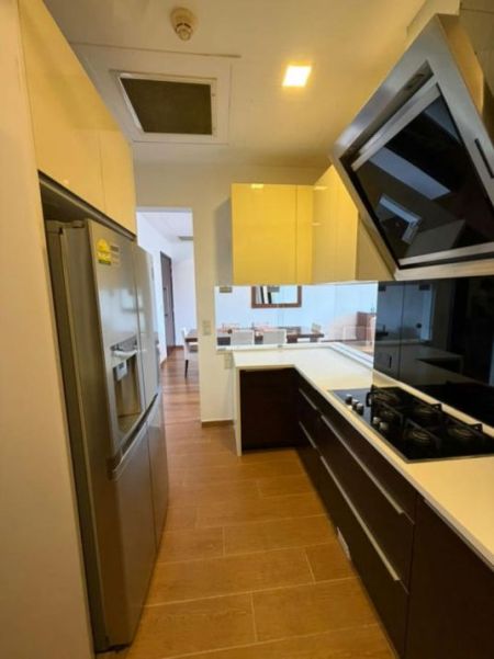 Kitchen - 7th Sense - 03 Bedroom Furnished Apartment for Rent in Colombo 07 (A6476)