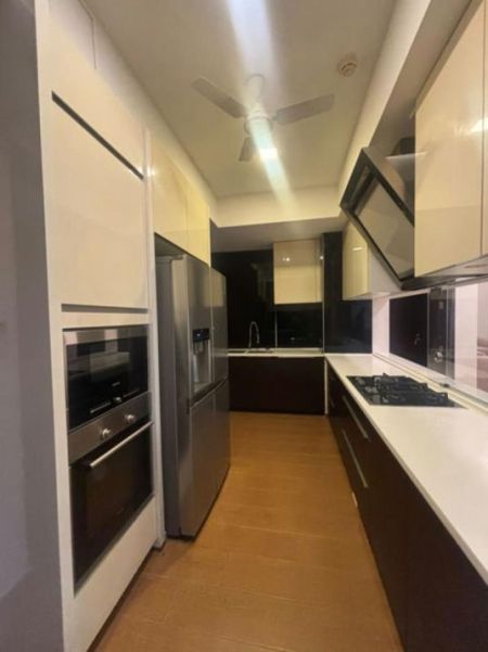 Kitchen - 7th Sense - 03 Bedroom Furnished Duplex Apartment for Rent in Colombo 07 (A6511)