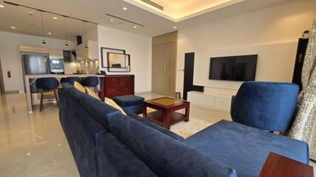 Living Room - LUXURY apartment for sale at 606 The Address, Colombo 3 .