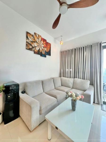 Living Room - Tri-Zen - 02 Bedroom Furnished Apartment for Rent in Colombo 02 (A5043)