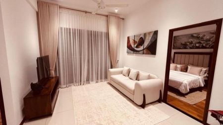 Bedroom - Luxury 2 Bedroom Apartment for Rent at Cinnamon Life / LKR 770,000 Per Month (EM059AC)