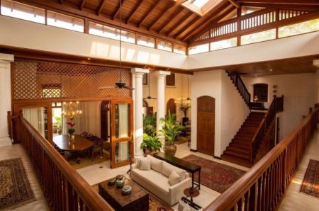 Living Room - Dutch colonial villa fo sale in Galle