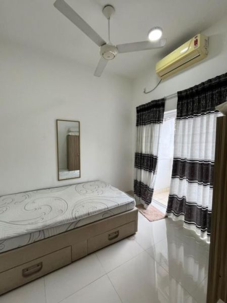 Bedroom - Fully Furnished 3 Bedroom Apartment for Rent at Ru Residencies, Ethul Kotte | LKR 275,000 per month (EM058MI)