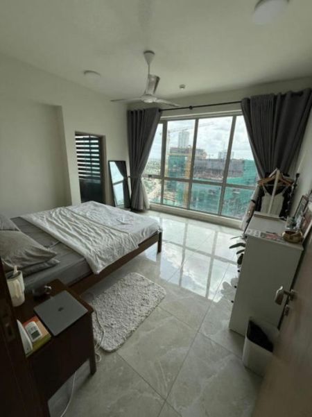 Bedroom - Capital Heights - 03 Bedroom Semi Furnished Apartment for Rent in Rajagiriya  (A6604)