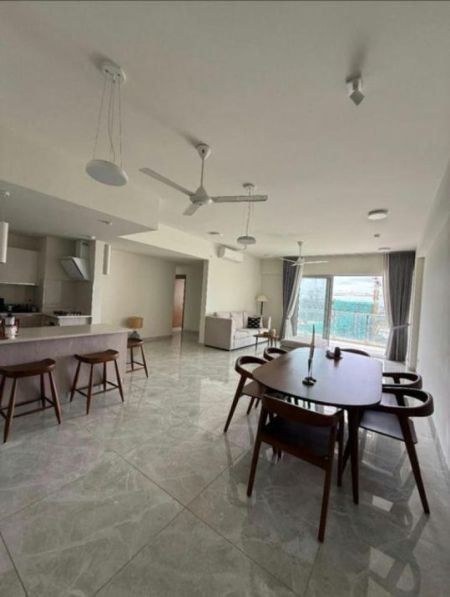 Dining room - Capital Heights - 03 Bedroom Semi Furnished Apartment for Rent in Rajagiriya  (A6604)