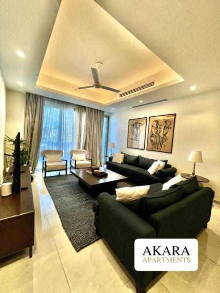 Living Room - 606 the Address Furnished Apartment for Sale - A55582