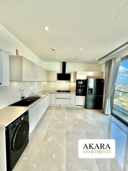 Kitchen - 606 the Address Semi-Furnished Apartment for Rent - A55594