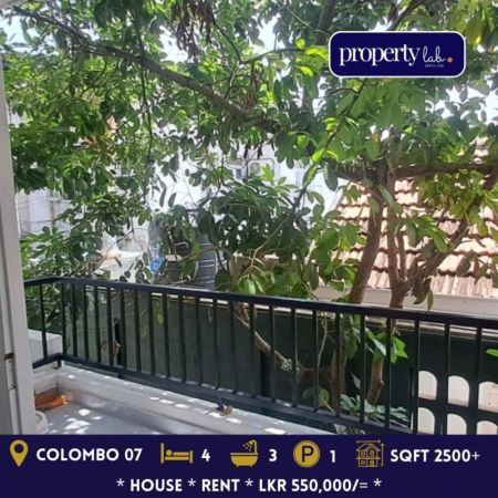 Exterior - Four-Bedroomed house for rent in Colombo 07