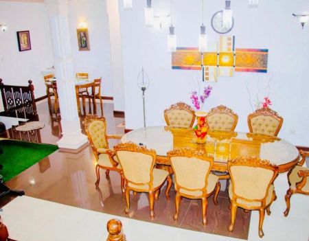 Dining room - (HH284) Luxury Furnished Three storey house for sale in Kadawatha