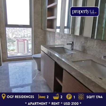 Kitchen - 2 BR  | Apartment For Rent | THE RESIDENCES @ ONE GALLE FACE | SHANGRI - LA | 