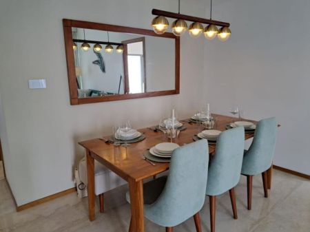 Dining room - 💰 USD 2,300/Month – Fully Furnished 2BR + Study Apartment for Rent at Altair, Colombo 02 🏙️