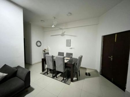 Living Room - Ru Residencies - 03 Bedroom Furnished Apartment for Rent in Kotte (A5437)