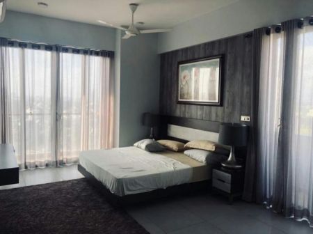 Bedroom - Park Heights - 03 Bedroom Furnished Apartment for Rent in Colombo 05 (A3077)