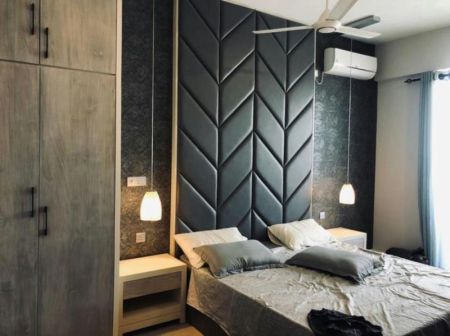 Bedroom - Park Heights - 03 Bedroom Furnished Apartment for Rent in Colombo 05 (A3077)