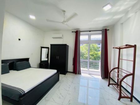 Bedroom - Dehiwala 2-Bedroom Fully Furnished Apartment for Short-Term Rental – CSM301