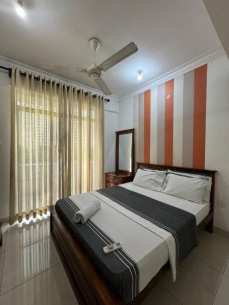 Bedroom - Long-Term 3-Bedroom Furnished Apartment in Kalubowila – CSA401