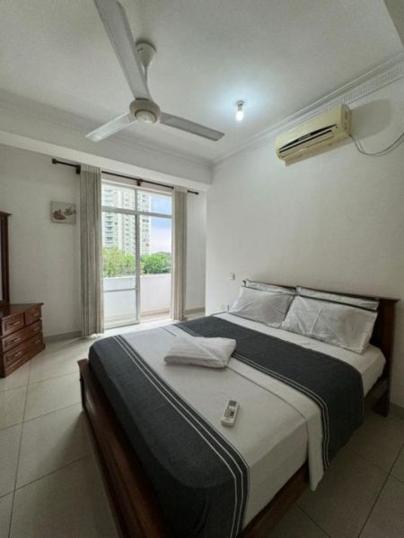 Bedroom - Short-Term 3-Bedroom Apartment Rental in Kalubowila – Fully Furnished | CSA401