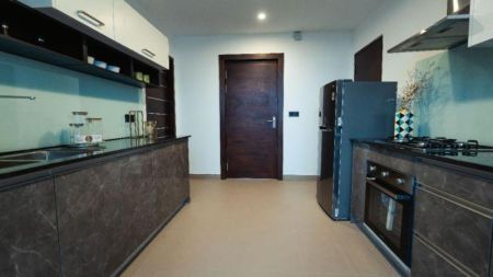 Kitchen - Luxury 3 Bedroom Apartment for Sale at Vanderwert Residencies Dehiwala / LKR 58,500,000 (EM201RN)