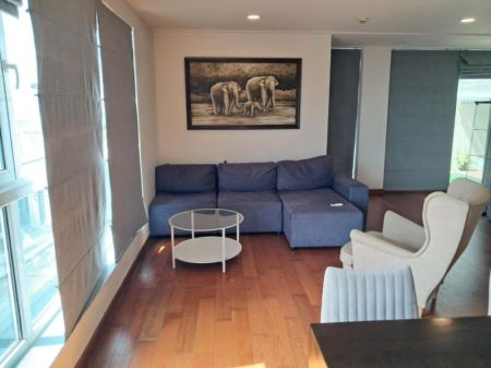 Living Room - Fully Furnished 1 Bedroom Apartment for Rent at Fairway Elements, Rajagiriya | LKR 225,000/ month (EM071AC)