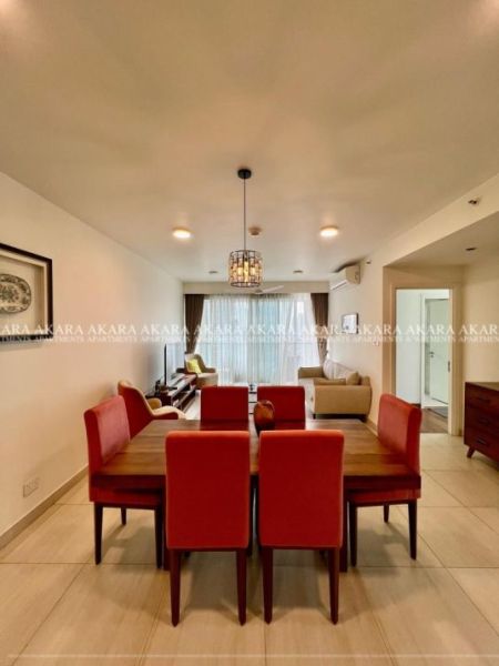 Dining room - Colombo City Centre Furnished Apartment for Rent - A12307