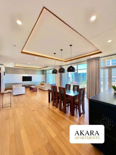Living Room - Seylan Tower Furnished Apartment for Rent - A52967