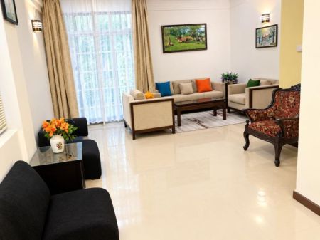 Living Room - Fully-furnished Penthouse Apartment for Sale - Edmonton Residencies, Colombo 6