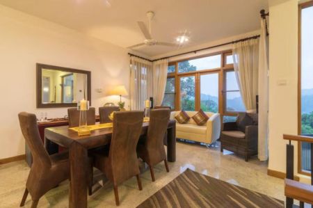 Dining room - (HC181) Furnished Luxury Boutique Bungalow for Sale in Kandy