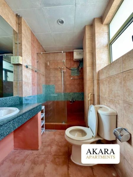 Bathroom - Janatha Court Semi-Furnished Apartment for Rent - A55633