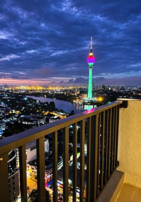 Exterior - Trizen 01 Bedroom Higher Floor Furnished Apartment for sale in Colombo 2