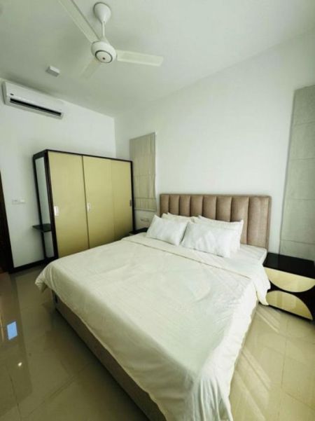 Bedroom - Tri-Zen - 02 Bedroom Furnished Apartment for Rent in Colombo 02 (A4491)