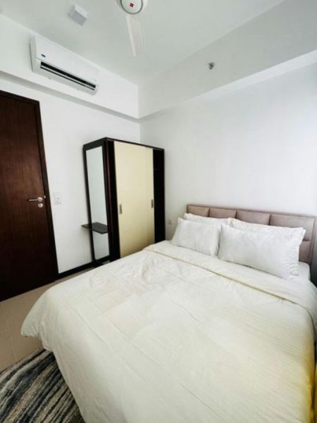 Bedroom - Tri-Zen - 02 Bedroom Furnished Apartment for Rent in Colombo 02 (A4491)