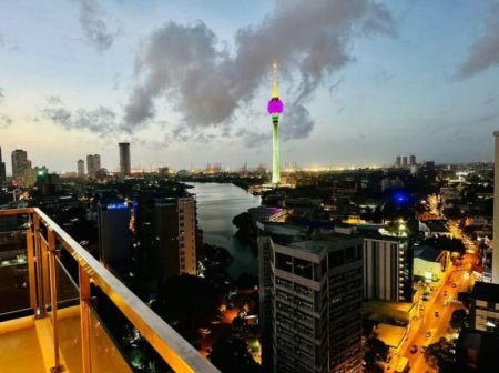 Exterior -  447 Luna Tower - 02 Bedroom Furnished Apartment for Rent in Colombo 02 (A6591)