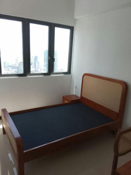 Bedroom - Tri-Zen - 02 Bedroom Furnished Apartment for Rent in Colombo 02 (A6633)