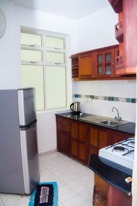 Kitchen - Edmonton Residencies Furnished Apartment for Sale - A55652