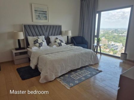 Bedroom - Three Bedroom Apartment for Rent in Altair - Colombo 2