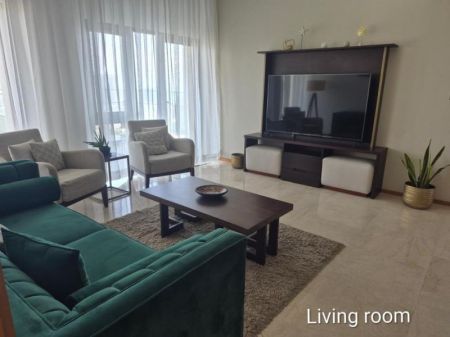Living Room - Three Bedroom Apartment for Rent in Altair - Colombo 2