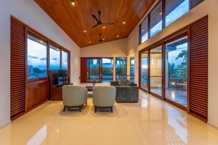 Living Room - Architect Design Borelasgamuwa Super  Luxury House For Sale 