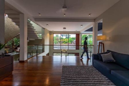 Living Room - Architect Design Borelasgamuwa Super  Luxury House For Sale 