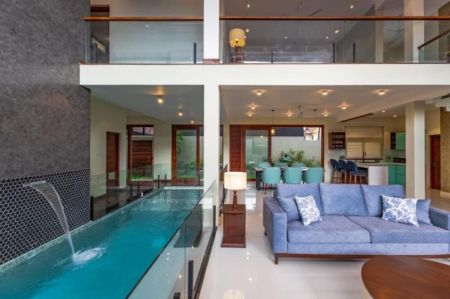 Living Room - Architect Design Borelasgamuwa Super  Luxury House For Sale 