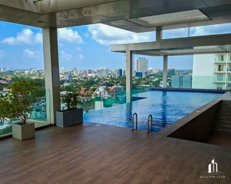 Pool - Monarch Regency 808 - 02 Bedroom Apartment for Rent - Fully Furnished - Pita Kotte