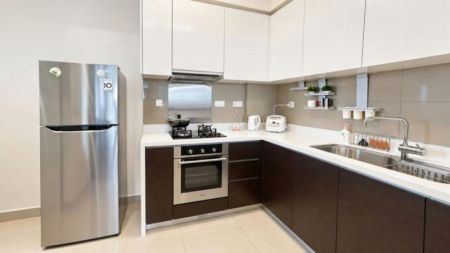 Kitchen - Cinnamon Life - 02 Bedroom Furnished Apartment for Rent in Colombo 02 (A310)