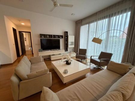 Living Room - 7TH SENSE Three Bedroom Penthouse For Rent