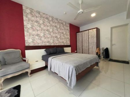 Bedroom - Fairway Urban Homes - 03 Bedroom Furnished Apartment for Rent in Battaramulla (A5724)