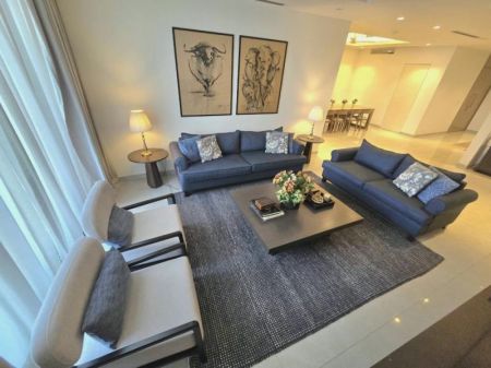 Living Room - 606 the Address Furnished Apartment for Sale - A55582